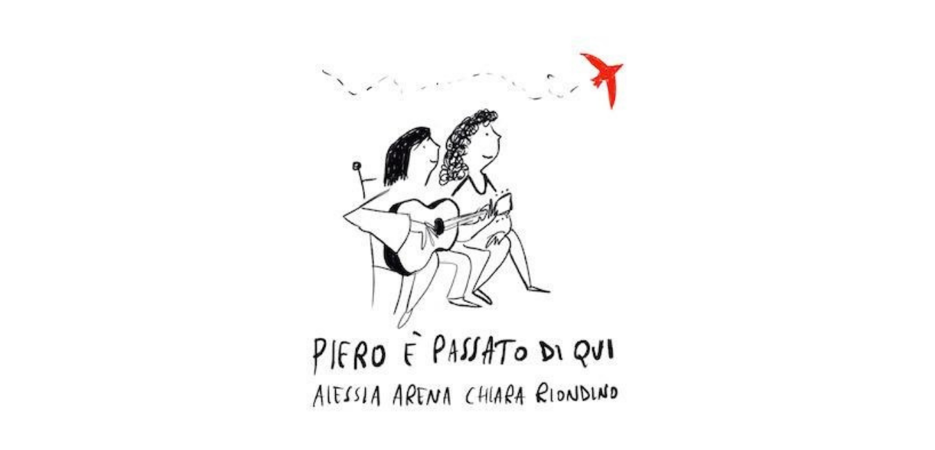 Immagine di copertina del cd musicale di Piero Ciampi con due ragazze che suonano la chitarra